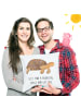 Mr. & Mrs. Panda Sofakissen Schildkröte MHerzieren mit Spruch in Weiß