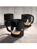 Mr. & Mrs. Panda Kaffeebecher Pinguin Angelboot ohne Spruch in Schwarz