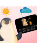 Mr. & Mrs. Panda Badteppich Igel Grillen mit Spruch in Schwarz