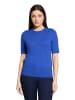 Betty Barclay Basic-Pullover kurzarm in Adria Blue