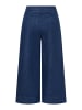 More & More High Waist Jeans-Culotte in denim