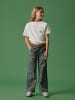 name it Wide Leg Leoprint Hose NKFROSE WIDE TWI PANTS in night owl