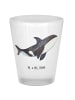 Mr. & Mrs. Panda Schnapsglas Orca ohne Spruch in Transparent