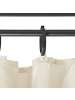 Beliani Pavillon SAFARA in Beige/Schwarz - (W) 368 x (H) 275 x (L) 368 cm