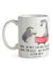 Mr. & Mrs. Panda Tasse Mama Herz Gold mit Spruch in Weiß