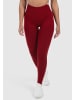 SMILODOX Leggings Elin in Bordeaux