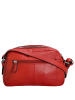 PICARD Pure - Umhängetasche 21 cm Rindsleder (pesto) in lipstick