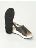 Terry Sandalen in Schwarz
