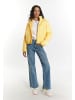myMo Damen Leicht Wattierte Blousonjacke in Hellgelb