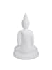 Butlers Deko-Statue BUDDHA in Weiß