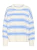PART TWO Strickpullover SerafinePW Baggy fit in Hydrangea Trio Stripe