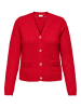 ONLY Carmakoma Strickjacke in Salsa