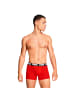 Puma Boxershort 2er Pack in Schwarz/Rot