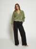 DESIRES Strickjacke in Oil Green
