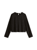 Marc O'Polo Longsleeve cropped in Schwarz