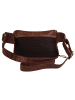 SPIKES & SPARROW Gürteltasche echt Leder in cognac