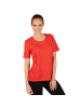 tectake Leicht taillierte Form, rot