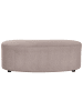 Beliani Ottomane AMAL in Beige - (W) 120 x (H) 41 x (L) 54 cm