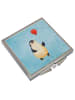 Mr. & Mrs. Panda Schminkspiegel Pinguin Luftballon ohne Spruch in Eisblau