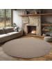 Teppich Boss Kurzflor Teppich Helix 2200, rund - Beige