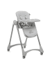 BeBelissimo Kinderhochstuhl, Babystuhl, Kombihochstuhl - Bon Appetit in Gray