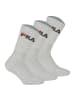 Fila Socken 3er Pack in Grau