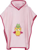 Playshoes Frottee-Poncho Eule in Rosa