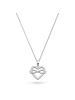s.Oliver Kette Infinity Heart in silber