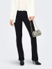 ONLY Flared fit jeans in Black