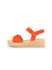 Gabor Fashion Plateau Sandalen in orange