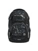 Coocazoo Schulrucksack MATE Reflective Splash in Schwarz