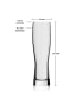 Rastal 120er Set Weizenbiergläser Monaco Slim 0,5 l in transparent