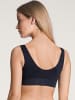 Calida Bustier in dark lapis blue