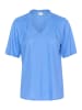 Kaffe Kurzarm-Bluse KAtina Regular fit in Ultramarine