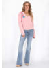 IZIA Cardigan in rose
