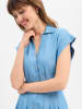 MARC CAIN COLLECTIONS Jeanskleid in light stone - 0001