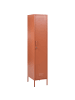 Beliani Büroschrank FROME in Braun - (W) 38 x (H) 185 x (L) 50 cm