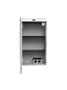 Fackelmann LED-Spiegelschrank SBC in hellbraun-40(B)x68(H)x15,3(T)cm