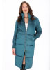 faina Women Coat in green smaragd