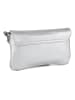Valentino Ariel Mir Clutch Tasche 21 cm in argento