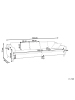 Beliani 4-Sitzer Sofa AURE in Grau - (W) 342 x (H) 77 x (L) 106 cm