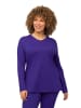 Ulla Popken Longsleeve in lila