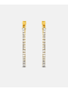 Diamant L'éternel Ohrringe aus 375 Gelbgold