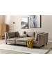 Beliani 6-tlg Modulsofa UNSTAD in Braun/Schwarz