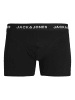 Jack & Jones Boxershorts 5er-Pack Basic Set Trunks Unterhosen JACBLACK in Schwarz-Blau