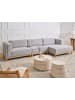 Beliani 4-Sitzer Sofa VENG in Grau - (W) 347 x (H) 84 x (L) 156 cm linksseitig