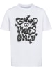 Mister Tee Shirt "Kids Good Vibes Only Heart Tee" in Weiß