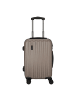 Bugatti Lima 2.0 4-Rollen Kabinentrolley 55 cm mit Doppelrollen bronze