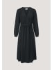 Hessnatur Hessnatur Kleid Midi Regular aus reiner TENCEL™ Lyocell in schwarz