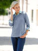 WITT WEIDEN Shirt in jeansblau-meliert